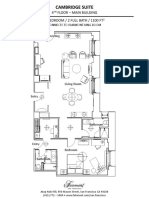 Cambridge Suite Floor Plan