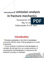 Acoustic Emission Analysis in Fracture Mechanics