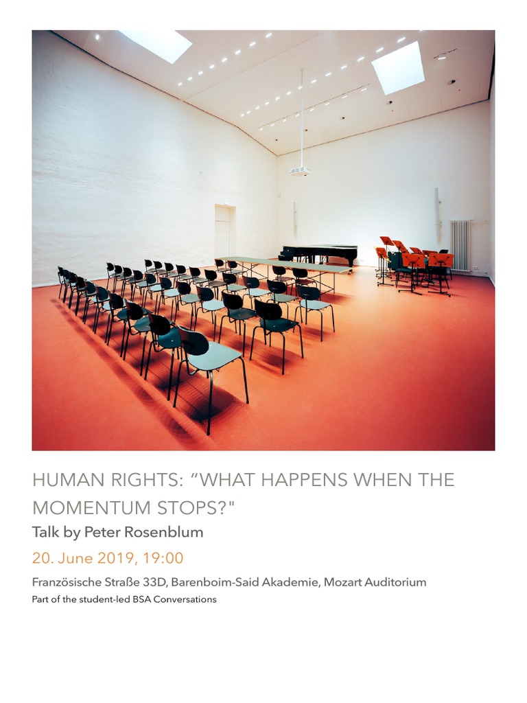 Human Rights Momentum Discussion | PDF