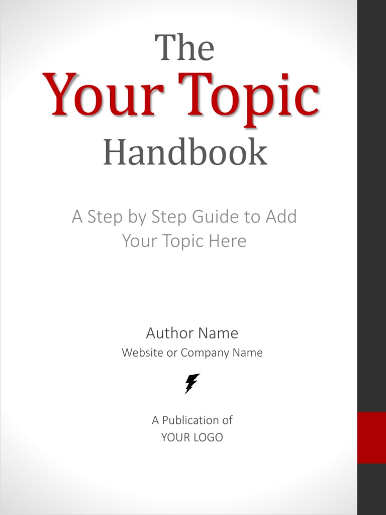 Your Topic: The Handbook | PDF | Publishing | Written Communication