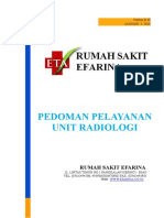 Pedoman Pelayanan Unit Radiologi