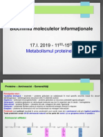 Curs 6-7 Metabolismul Proteinelor PDF