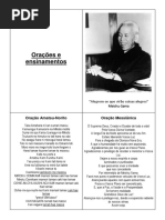 Orações e Ensinamentos