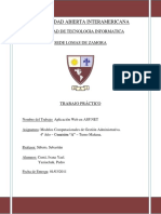 Seminario de Formación Profesional Trabajo Práctico en ASP Classic