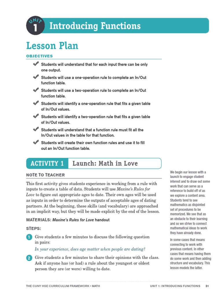 Understanding Functions in Math Lessons | PDF | Function (Mathematics ...