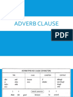 Adverb Clause