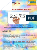 Germany Director Email List