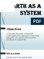 Earth As A System Earth Subsystems Internal Structure