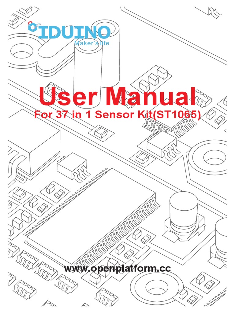 User Manual for 37 in 1 Sensor Kit | PDF | Electrical Components ...