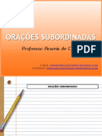 Oracoes Subordinadas Aula