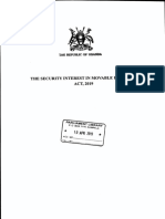 Security Interests in Movable Property Act, 2019