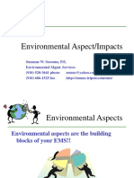 Environmental Aspects/Impacts by Susan W. Sessoms, P.E.