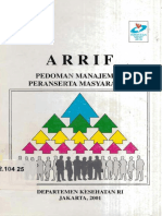 ARRIF Pedoman Manajemen Peran Serta Masyarakat 2001 PDF