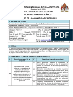 Universidad Nacional de Huancavelica: Vicerrectorado Académico Silabo de La Asignatura de Álgebra Ii