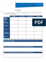 SWOT ANALYSIS