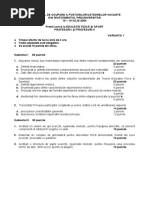Varianta titularizare EFS 2004