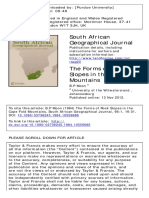 South African Geographical Journal: Rsag20