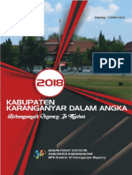 Kabupaten Karanganyar Dalam Angka 2018 PDF