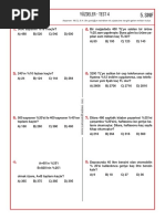 5sinif Yuzdeler Test 4