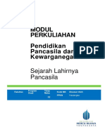 Sejarah Lahirnya Pancasila