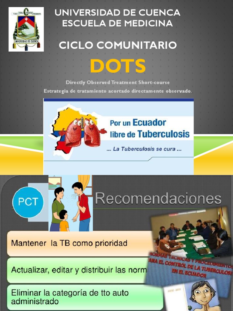 Estrategia DOTS en Tratamiento de TB | PDF | Mycobacterium | Tuberculosis