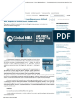 Universidad de Chile y Minera Escondida Convocan Al Global MBA, Magíster en... - Portal de Noticias de La Universidad de Valparaíso, Chile