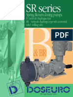 The right dosing choice for SR series Spring Return hydraulic diaphragm pumps