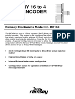 Ramsey BE164 - Binary Line Encoder
