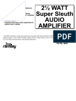 Ramsey BN9 - Super Sleuth Audio Amplifier