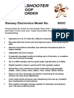 Ramsey BS2C - The Bullshooter Endless Loop Voice Recorder