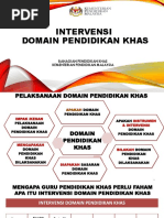 Penataran Intervensi Domain Pendidikan Khas 2019