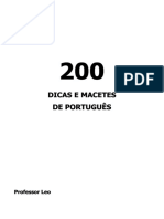 Dicas Prof Leo PDF