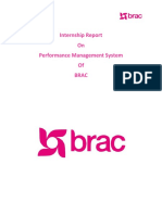 Internship Report On Performance Management System of Brac