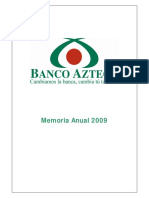 Memoria Anual Banco Azteca 2009