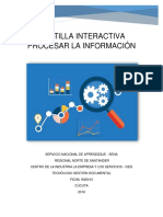 Cartilla Interactiva Procesar La Información PDF