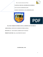 Plan de Comercio Internacional PDF