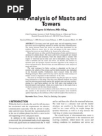 Download The Analysis of Masts and Towers by wkulla SN41601096 doc pdf