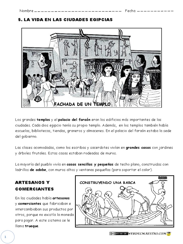 Antiguo Egipto para Niños 33 PDF, PDF, Antiguo Egipto