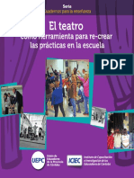 El Teatro Una Herramienta para Recrear Las Prácticas en La Escuela