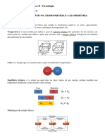 Aula 01 Termometria e Calorimetria