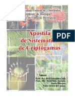 Apostila - Sistemática de Criptógamas (UFU) PDF