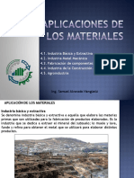 U4. Aplicaciones de Los Materiales PDF