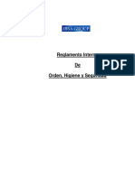 Reglamento Interno Ibsa Group Spa PDF
