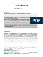 Dysphagia in The Elderly PDF