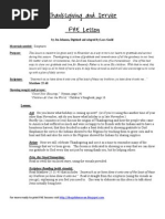 Download Thanksgiving and Service FHE Lesson  by Lara Goold SN41602219 doc pdf