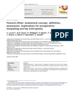 Femoral Offset Mediciones