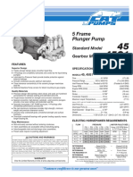 Cat Pump Model 45 PDF