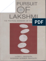Rudolph, in Pursuit of Lakshmi, Centrist Politics