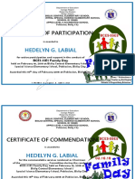 Certificates