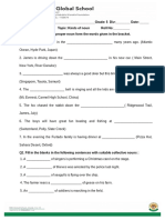 Grade 5 - English Integrated Worksheet - 3 - Google Docs